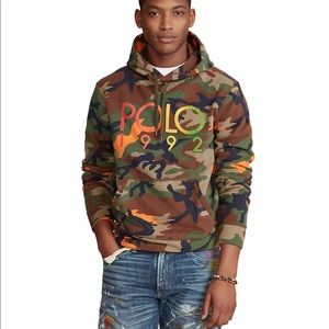 Gently Used Polo Ralph Lauren Camo Hoodie